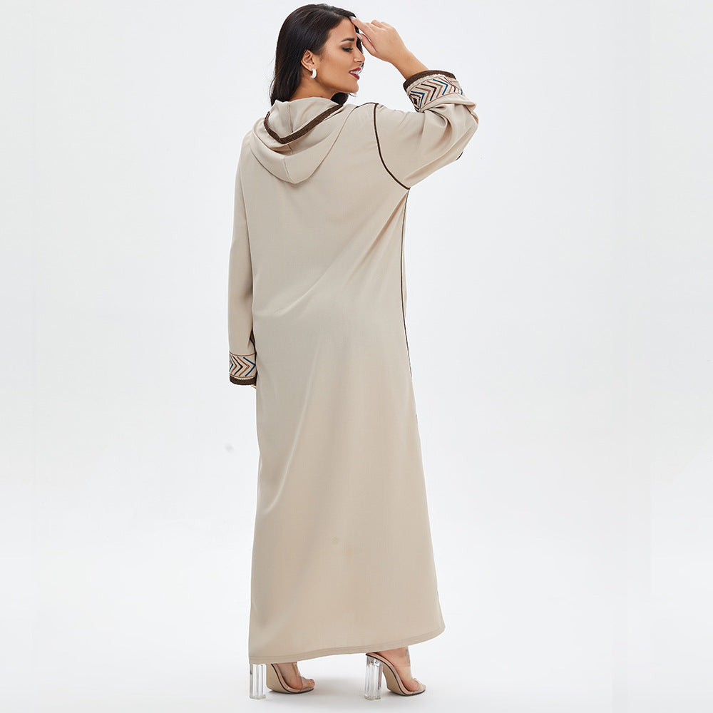 Hooded Muslim Ladies Robe