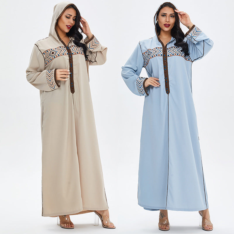 Hooded Muslim Ladies Robe