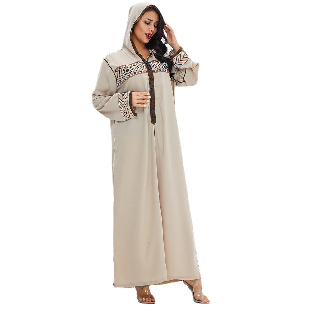 Hooded Muslim Ladies Robe