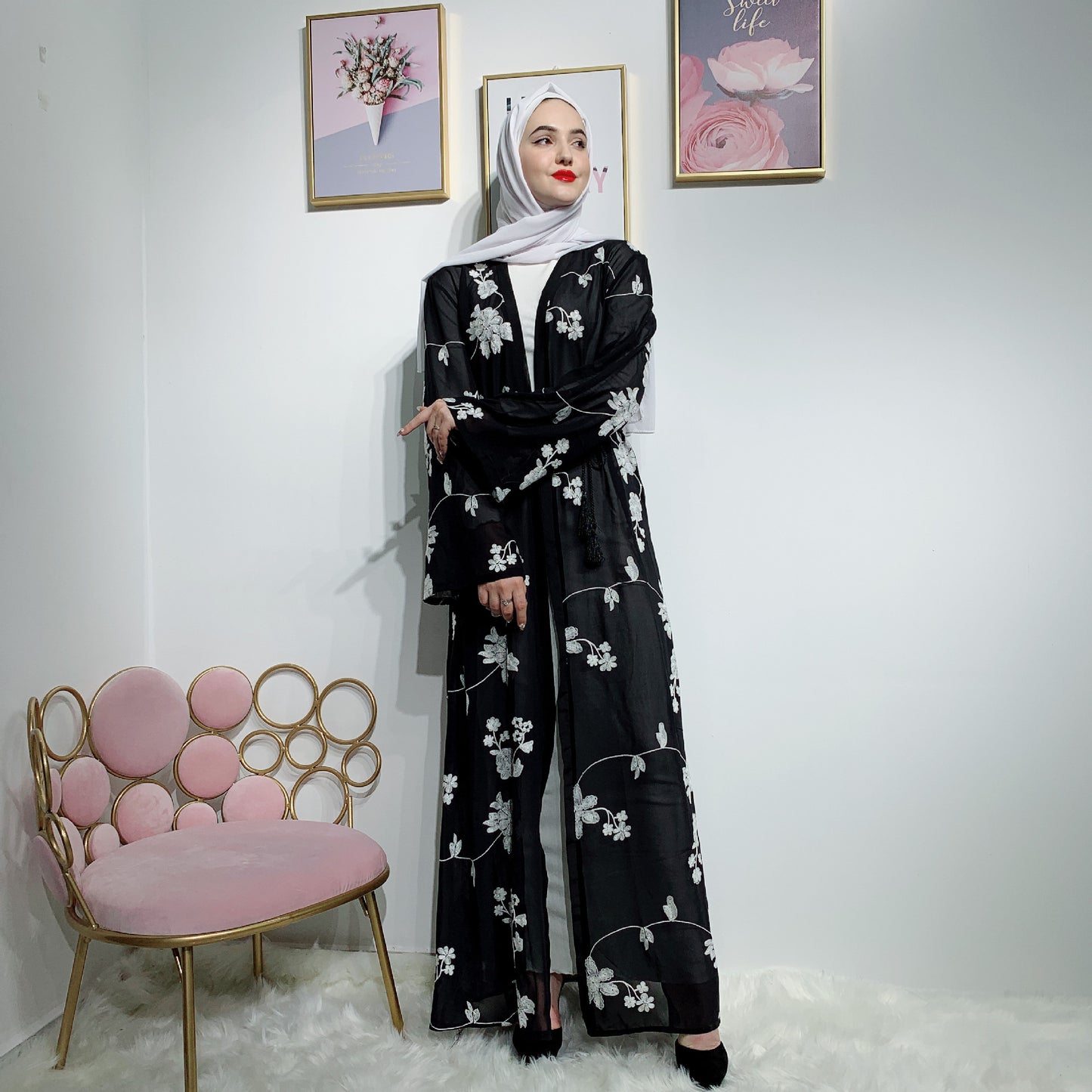 Muslim Flower Robe