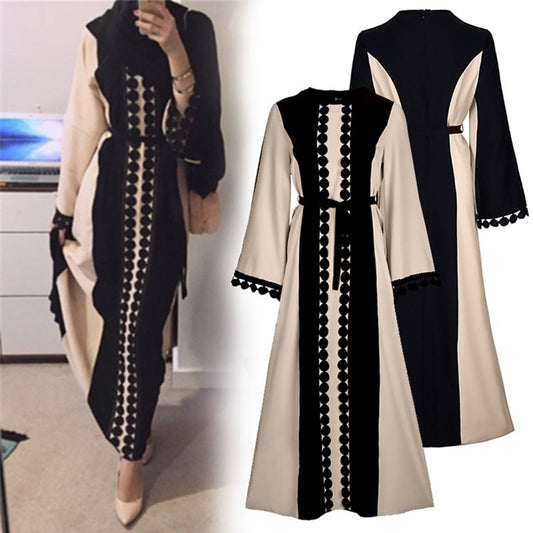 Patchwork abaya